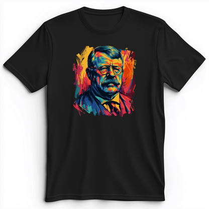 Teddy Roosevelt Premium Tee Black / S
