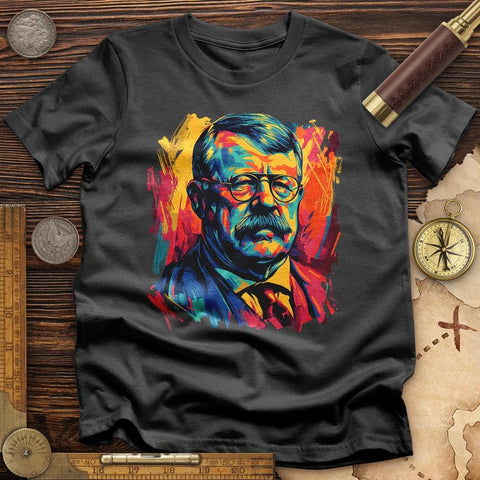 Teddy Roosevelt T-Shirt Charcoal / S