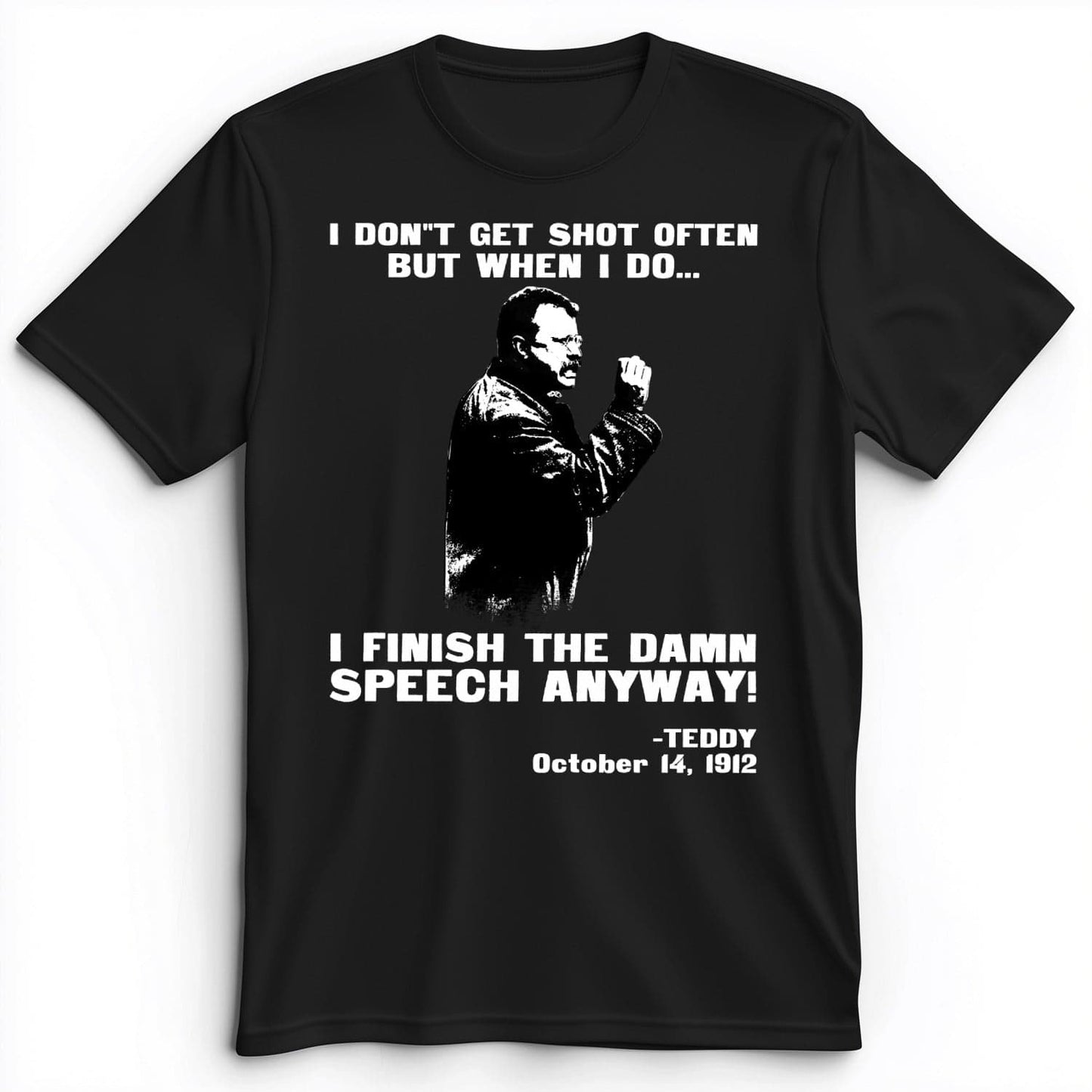 Teddy Speech Premium Tee Black / S