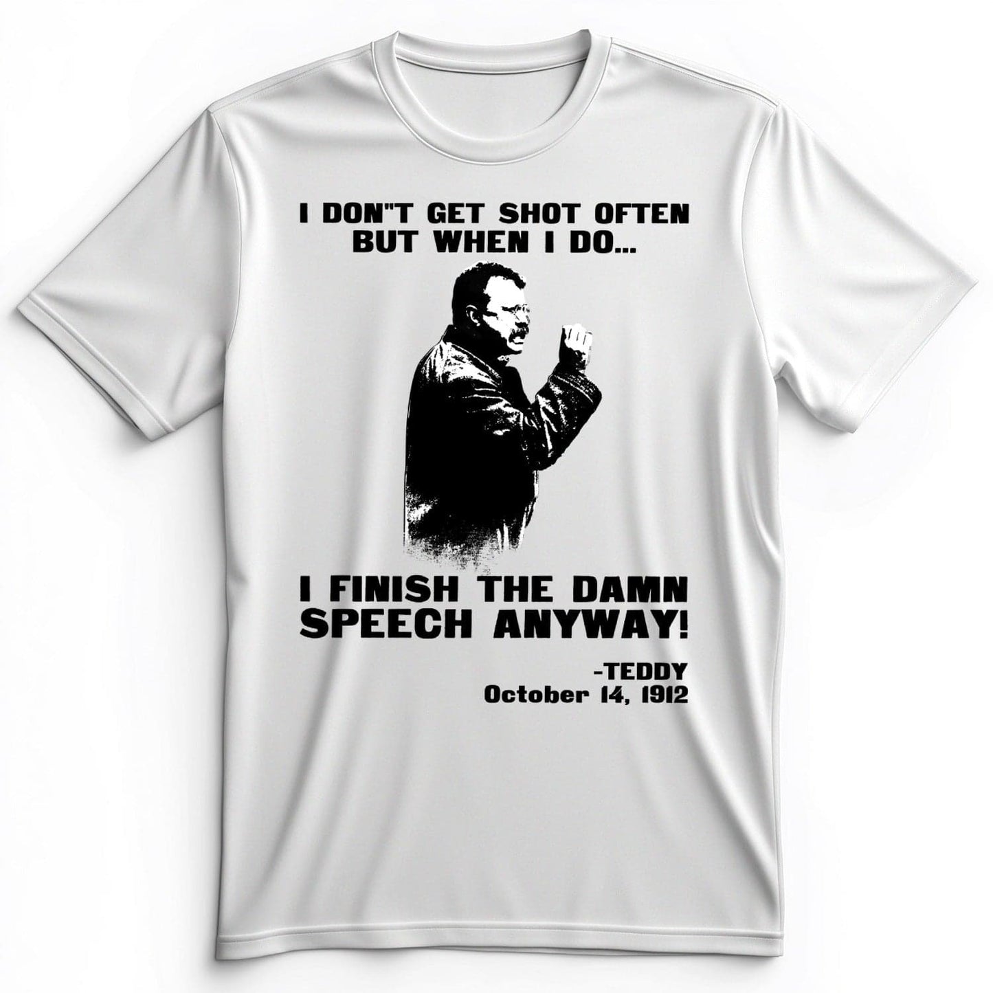 Teddy Speech Premium Tee White / S