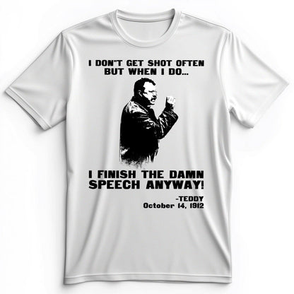 Teddy Speech Premium Tee White / S