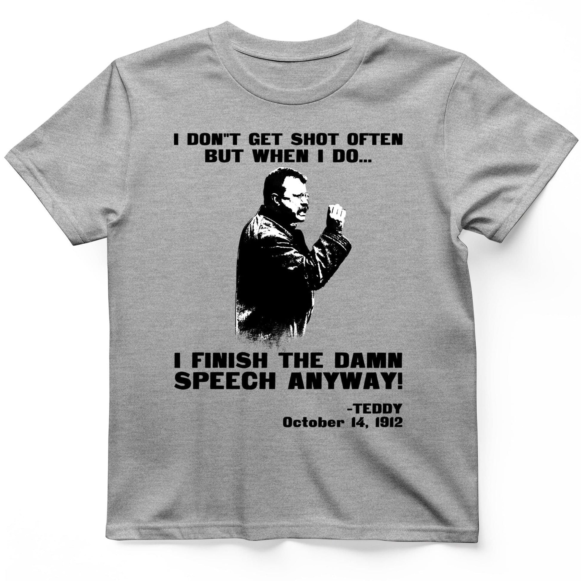 Teddy Speech T-Shirt Sport Grey / S