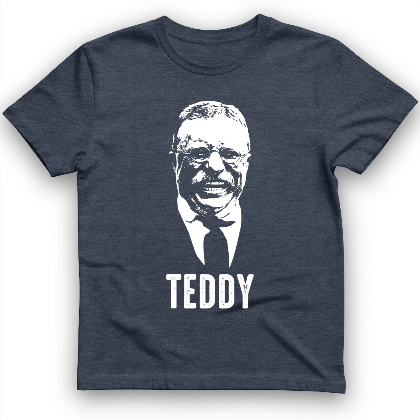 Teddy T-Shirt Heather Navy / S