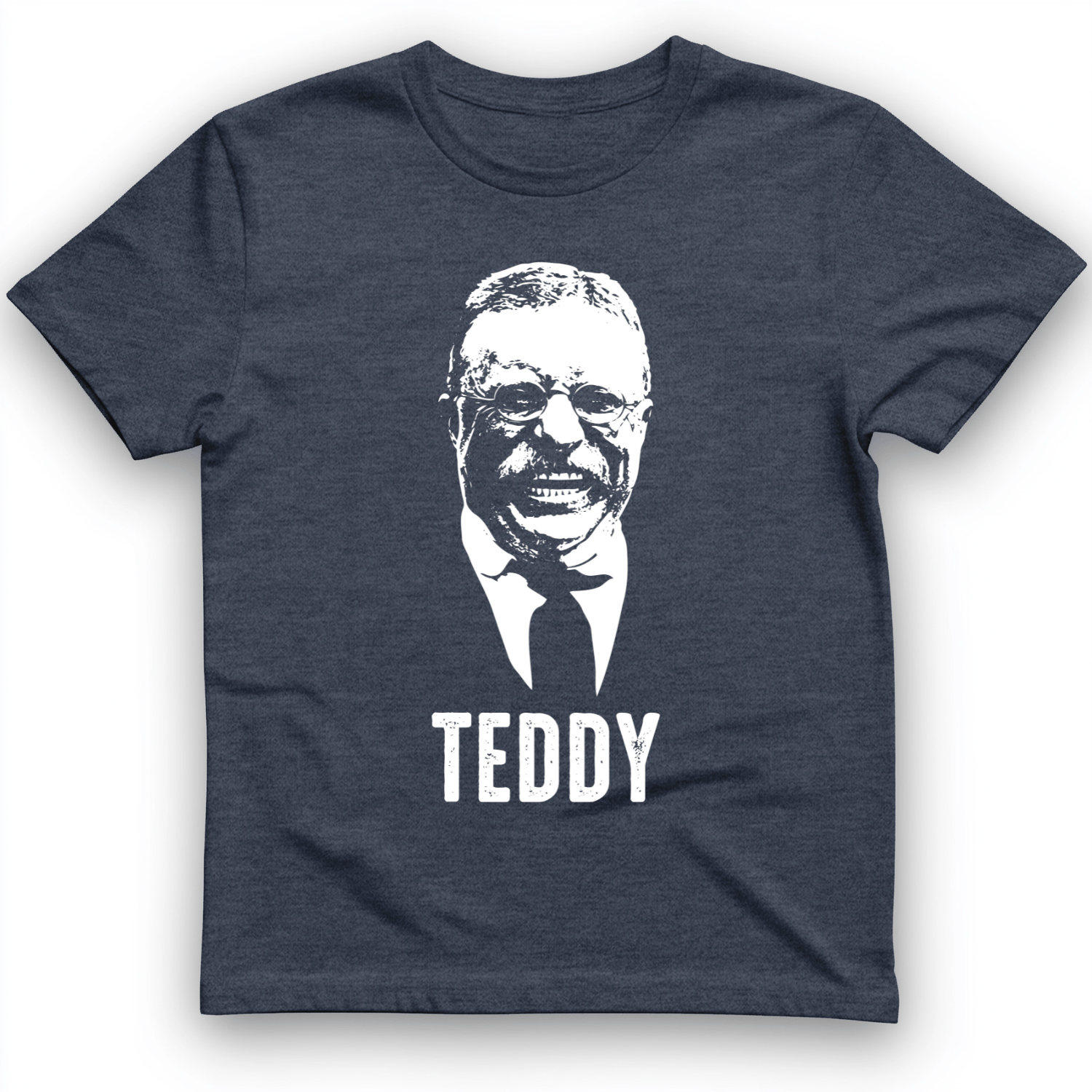 Teddy T-Shirt Heather Navy / S
