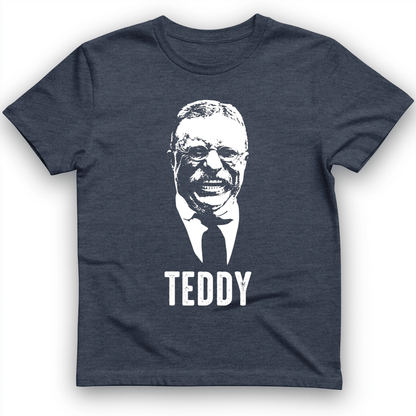 Teddy T-Shirt Heather Navy / S