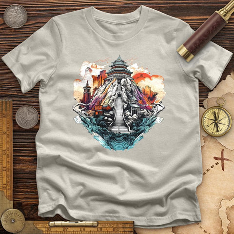 Temple T-Shirt Ice Grey / S