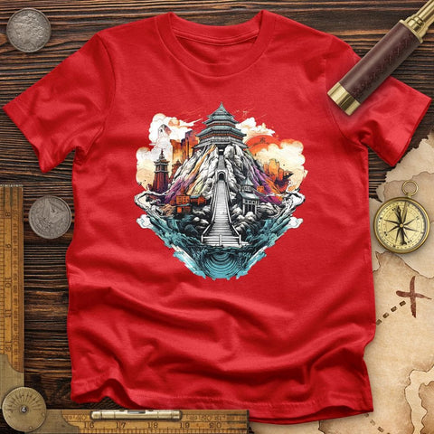 Temple T-Shirt Red / S