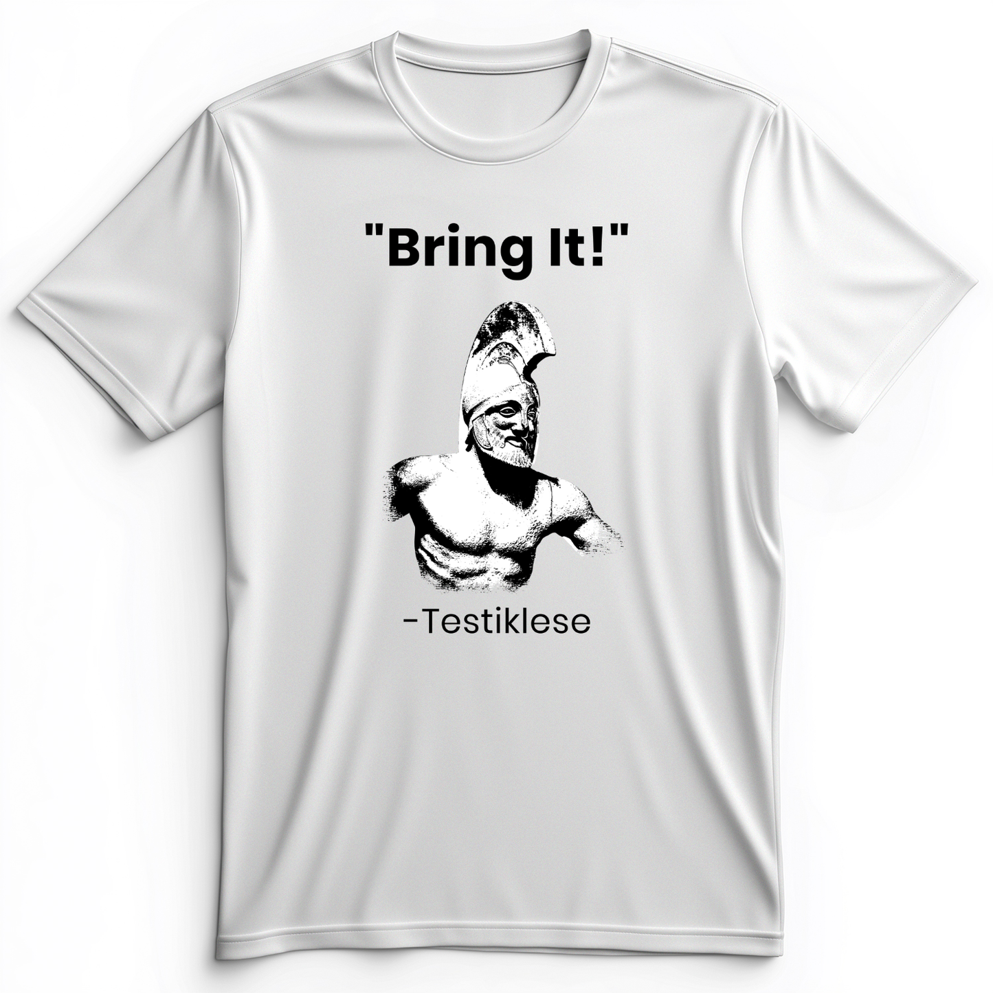 Testiklese Premium Tee White / S