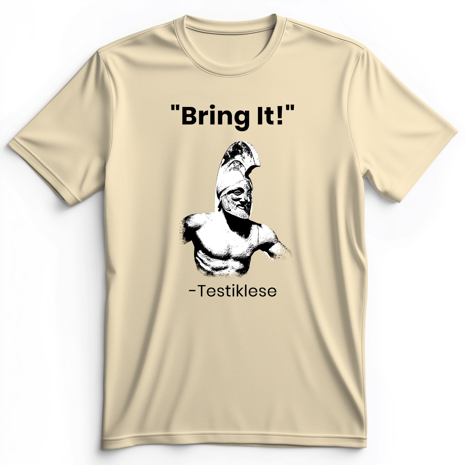 Testiklese Premium Tee Natural / S