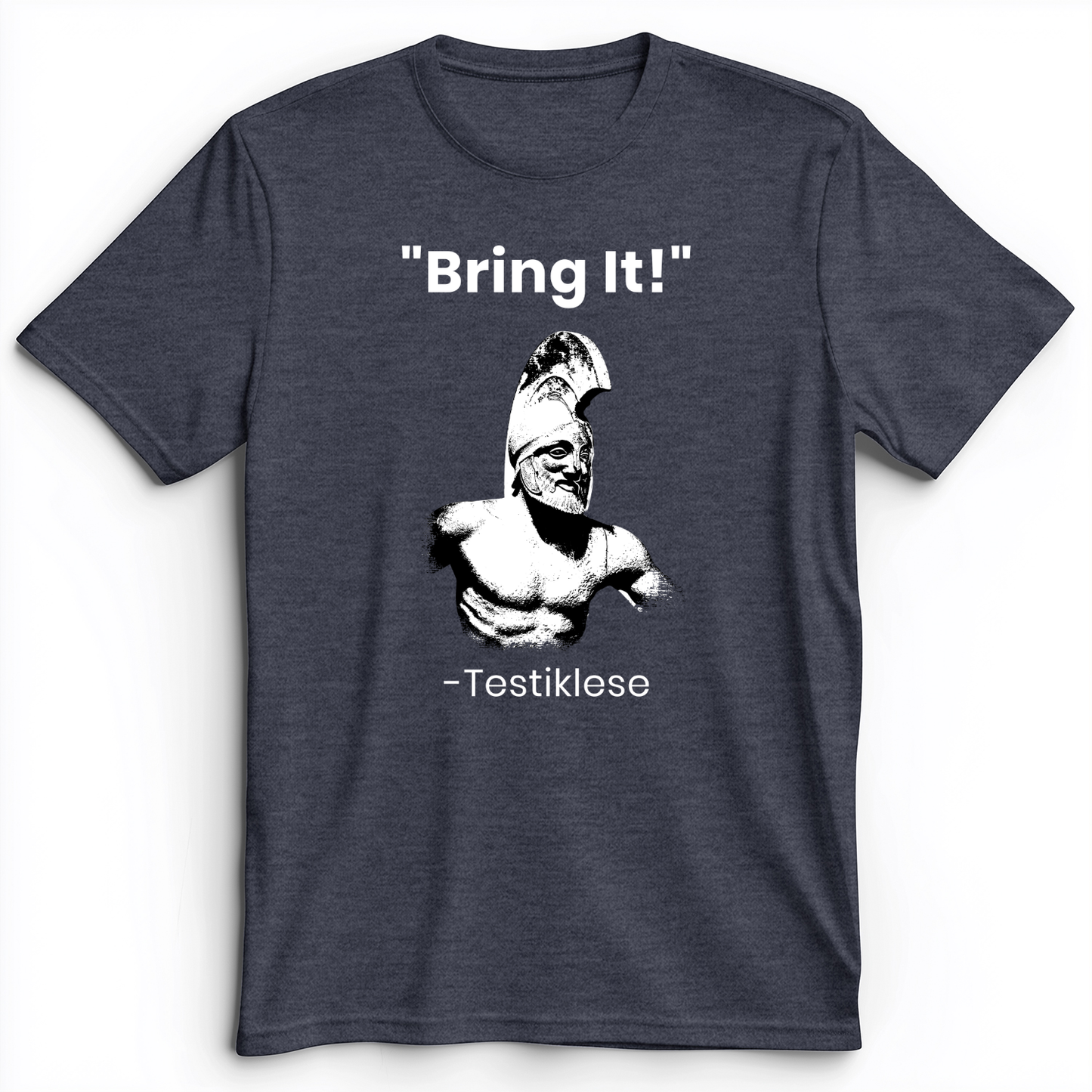 Testiklese Premium Tee Heather Navy / S