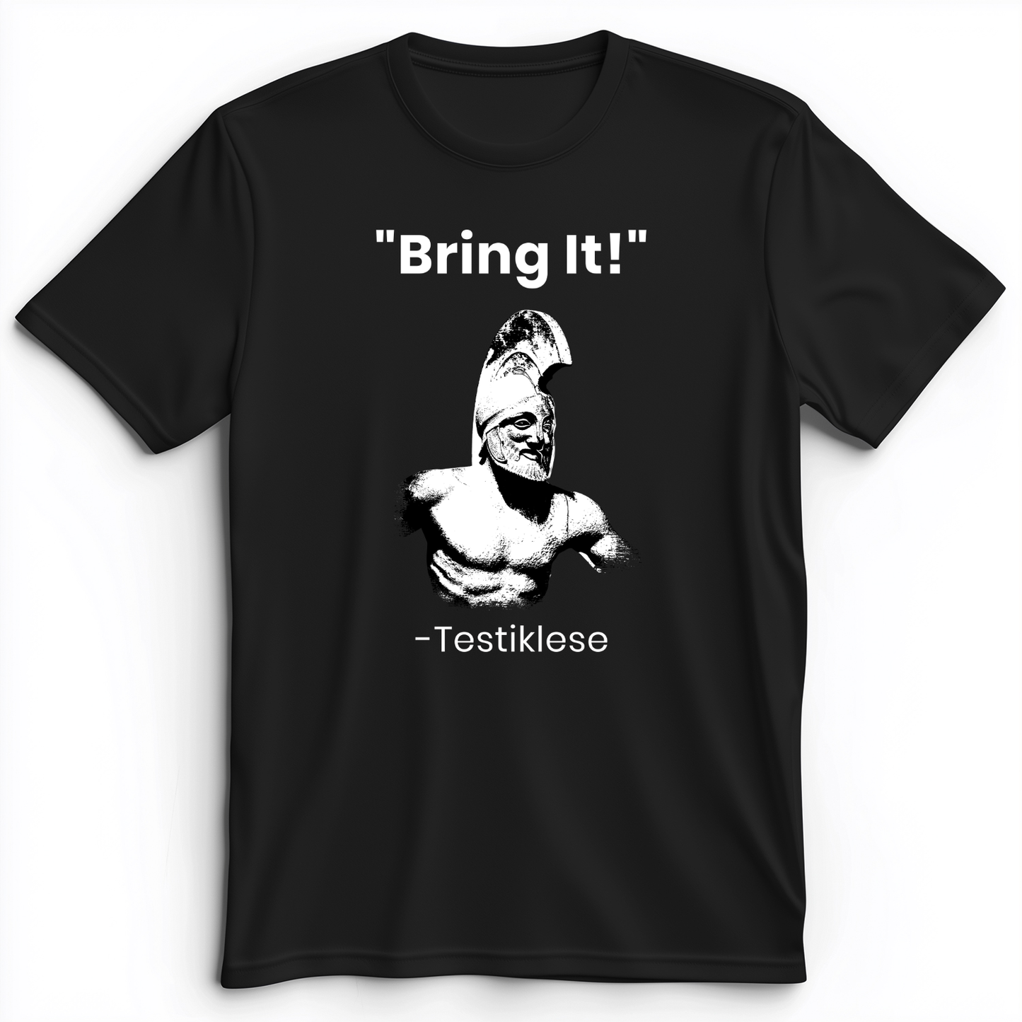 Testiklese Premium Tee Black / S