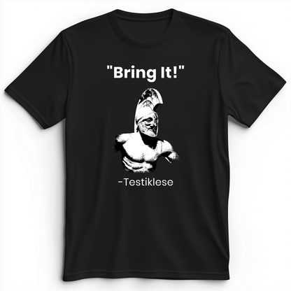 Testiklese Premium Tee Black / S