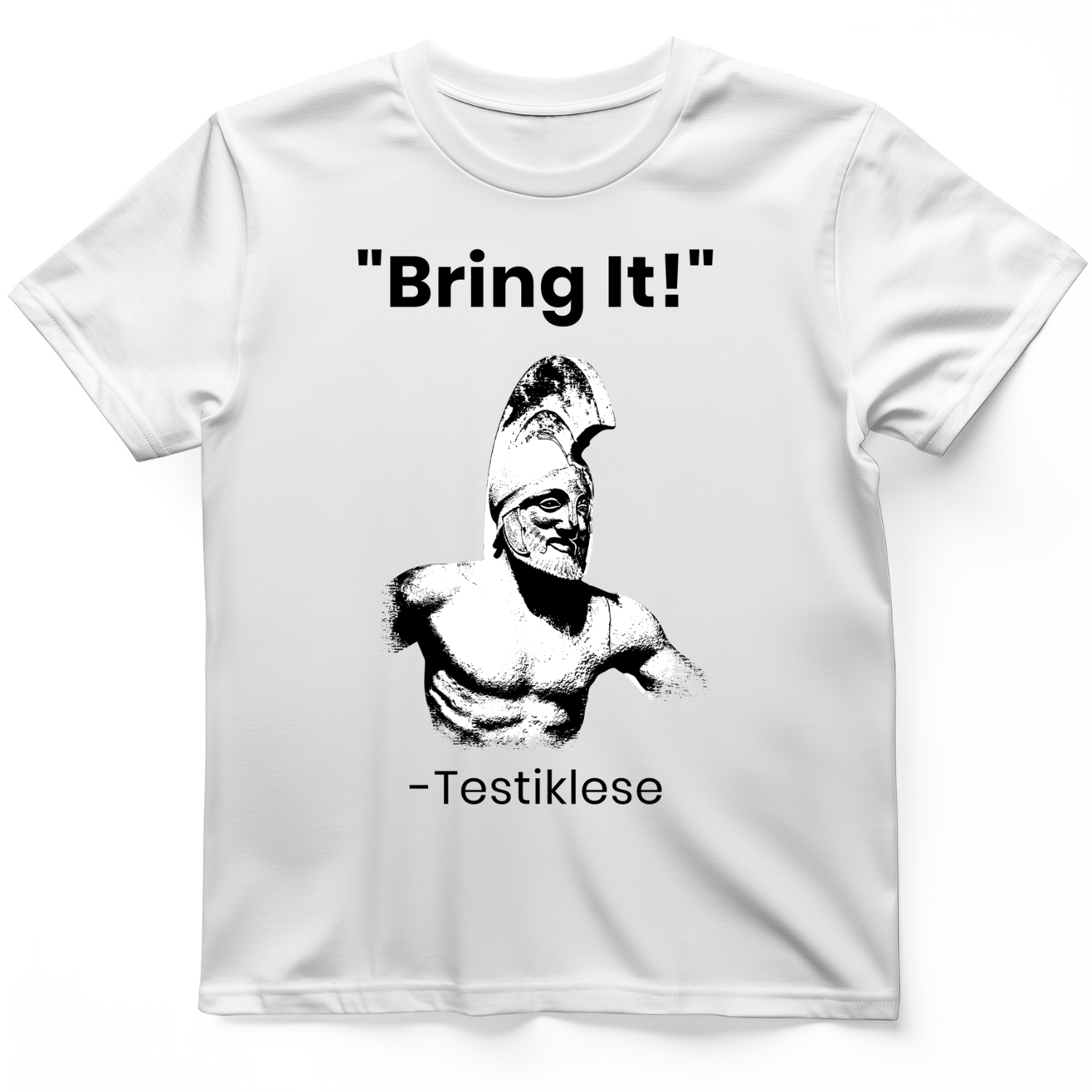 Testiklese T-Shirt White / S