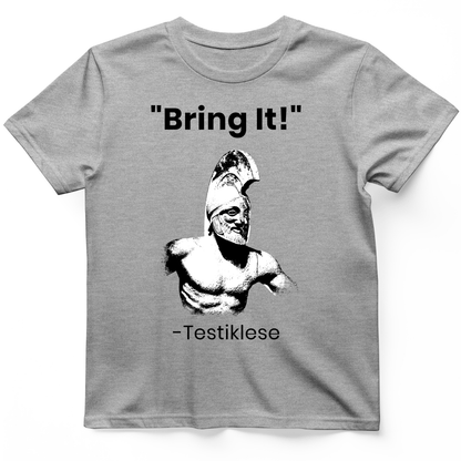 Testiklese T-Shirt Sport Grey / S