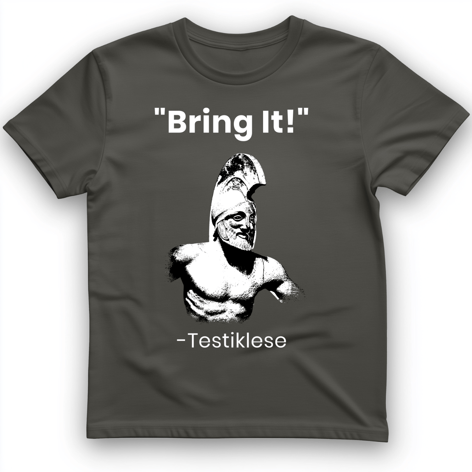 Testiklese T-Shirt Charcoal / S