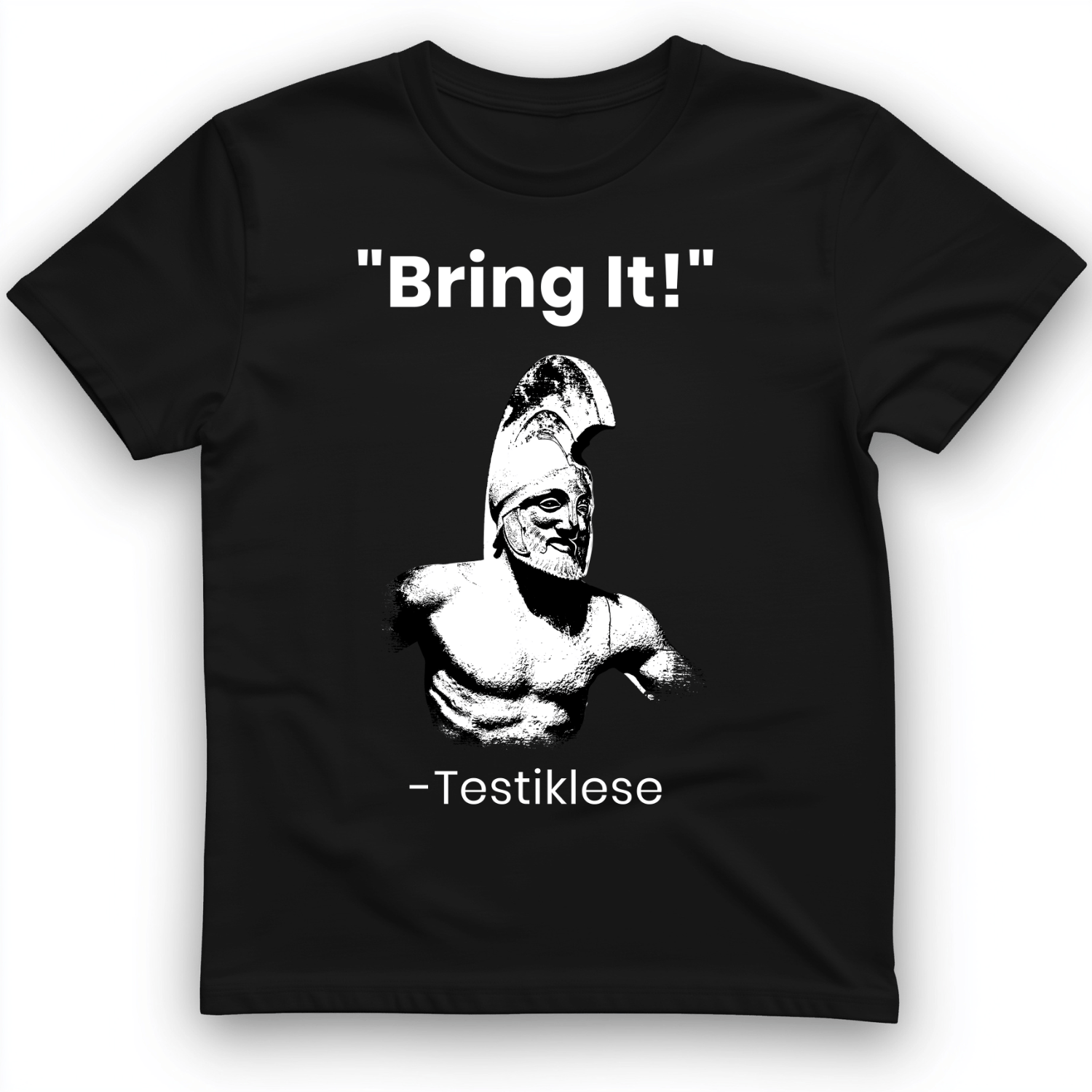 Testiklese T-Shirt Black / S