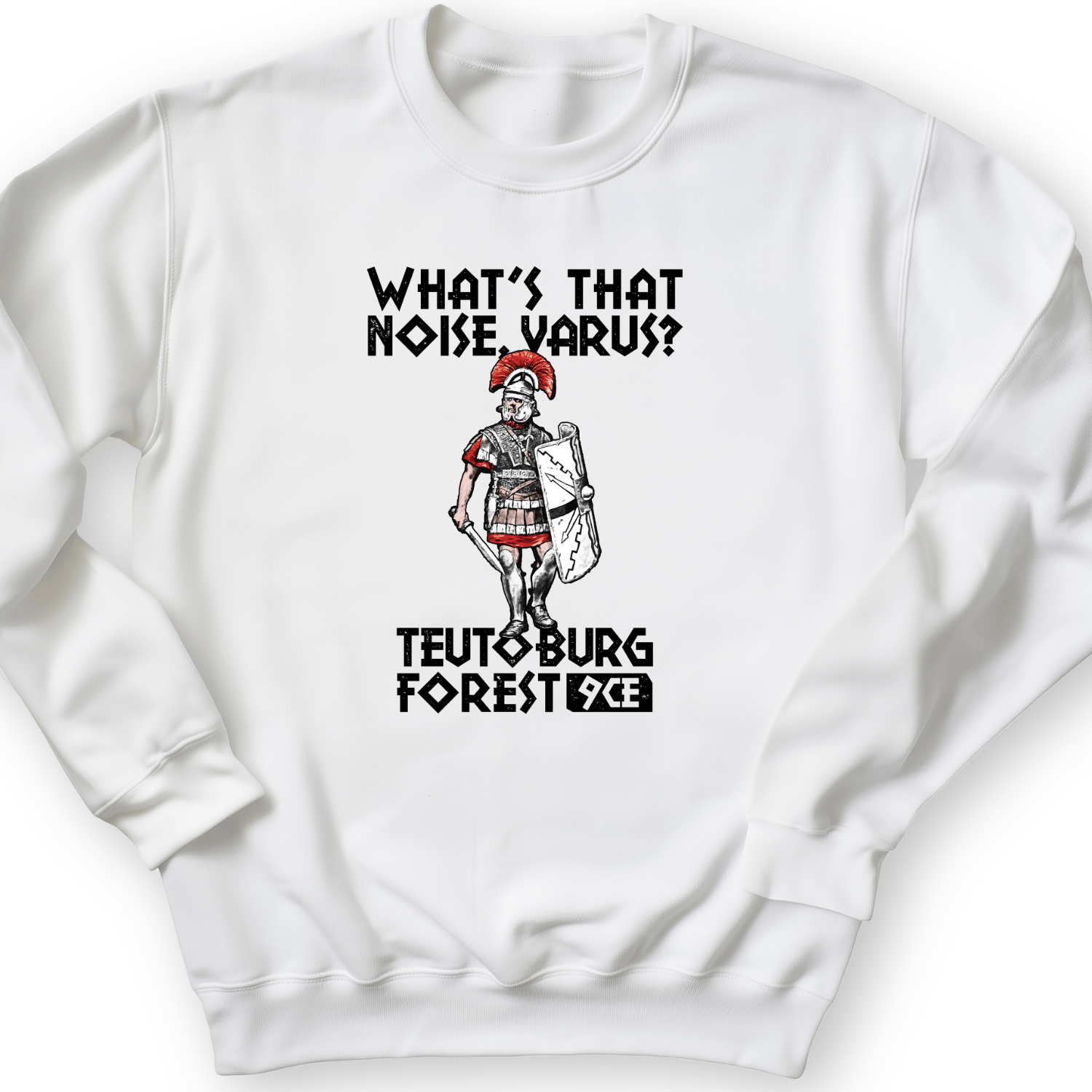 Teutoburg Forest Crewneck White / S