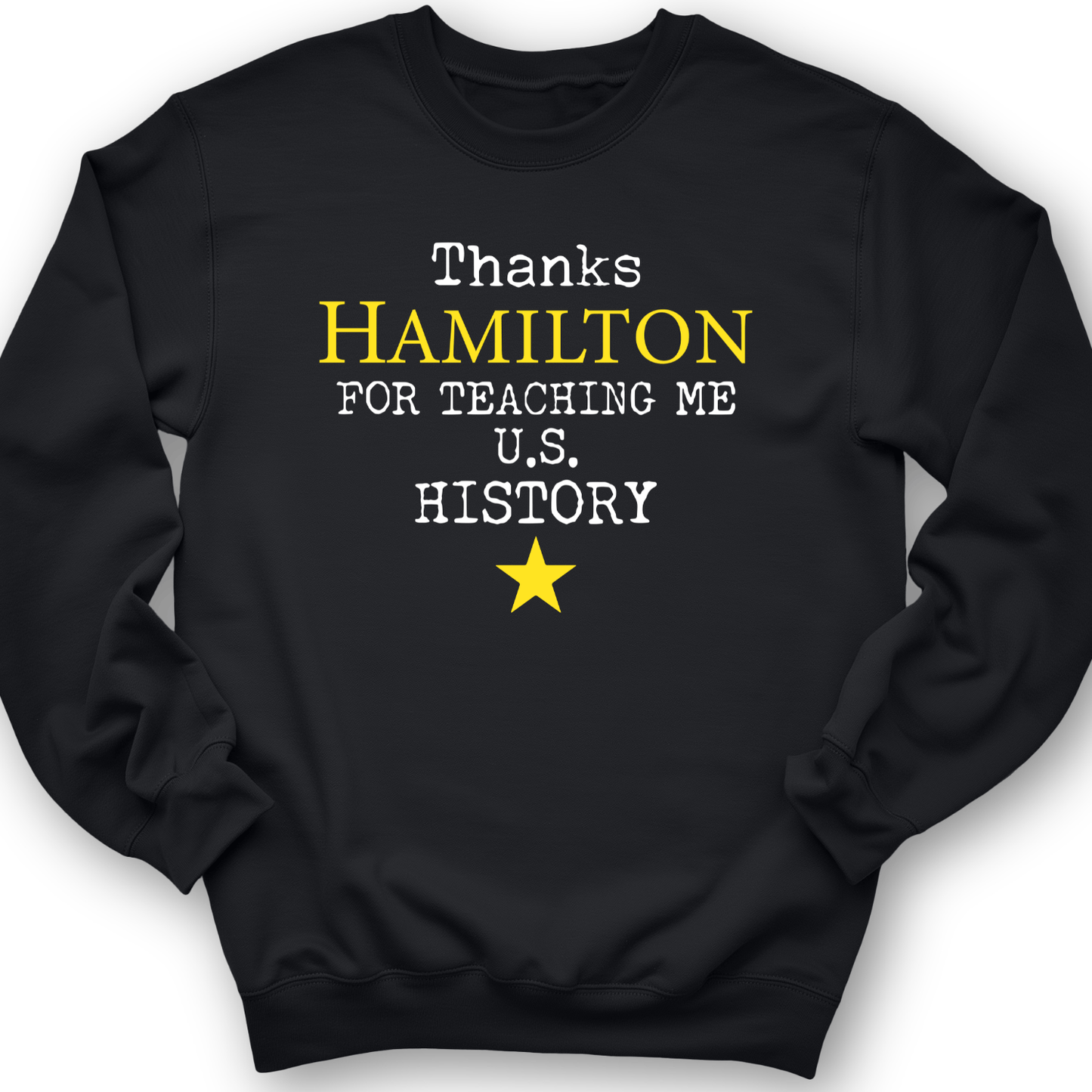 Thanks Hamilton Crewneck Black / S
