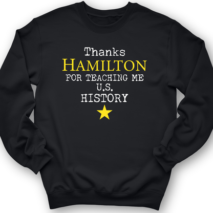Thanks Hamilton Crewneck Black / S