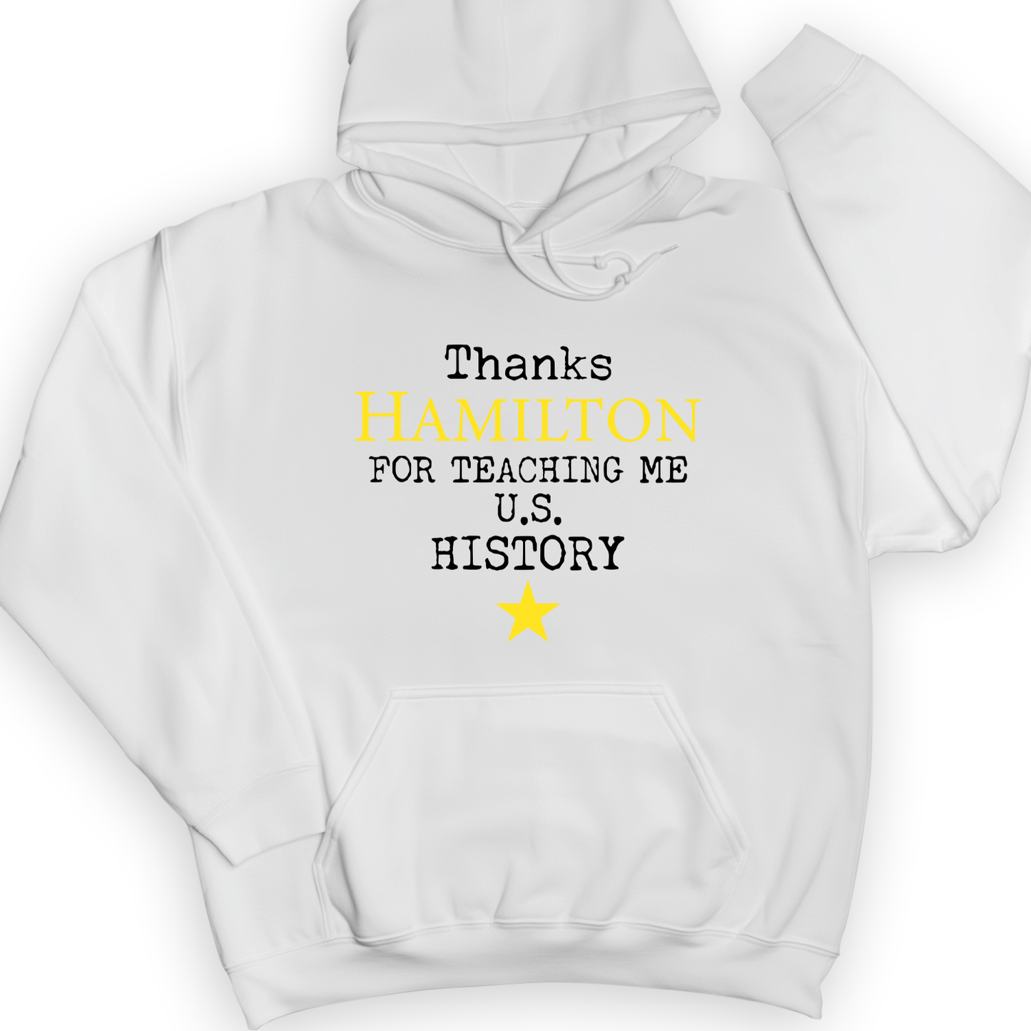 Thanks Hamilton Hoodie White / S