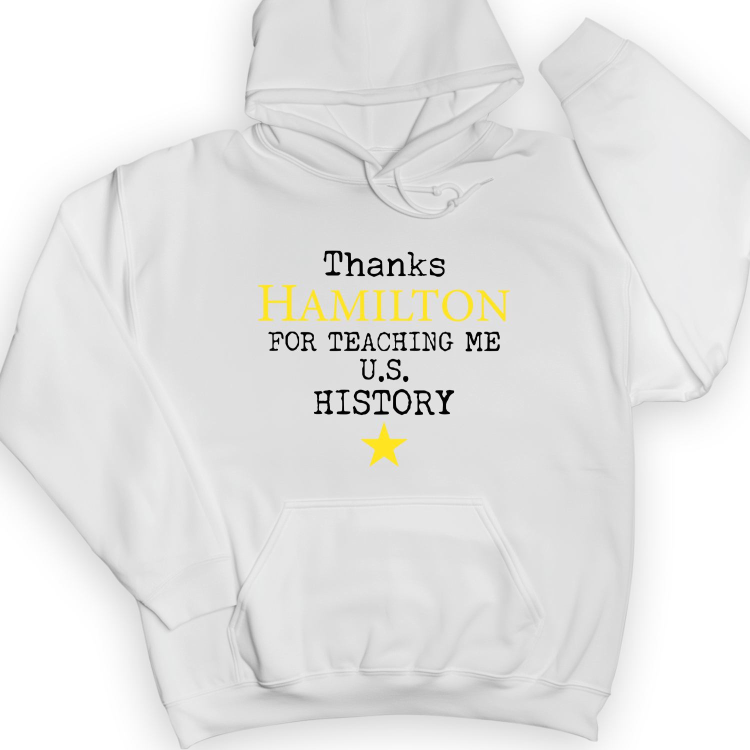 Thanks Hamilton Hoodie White / S