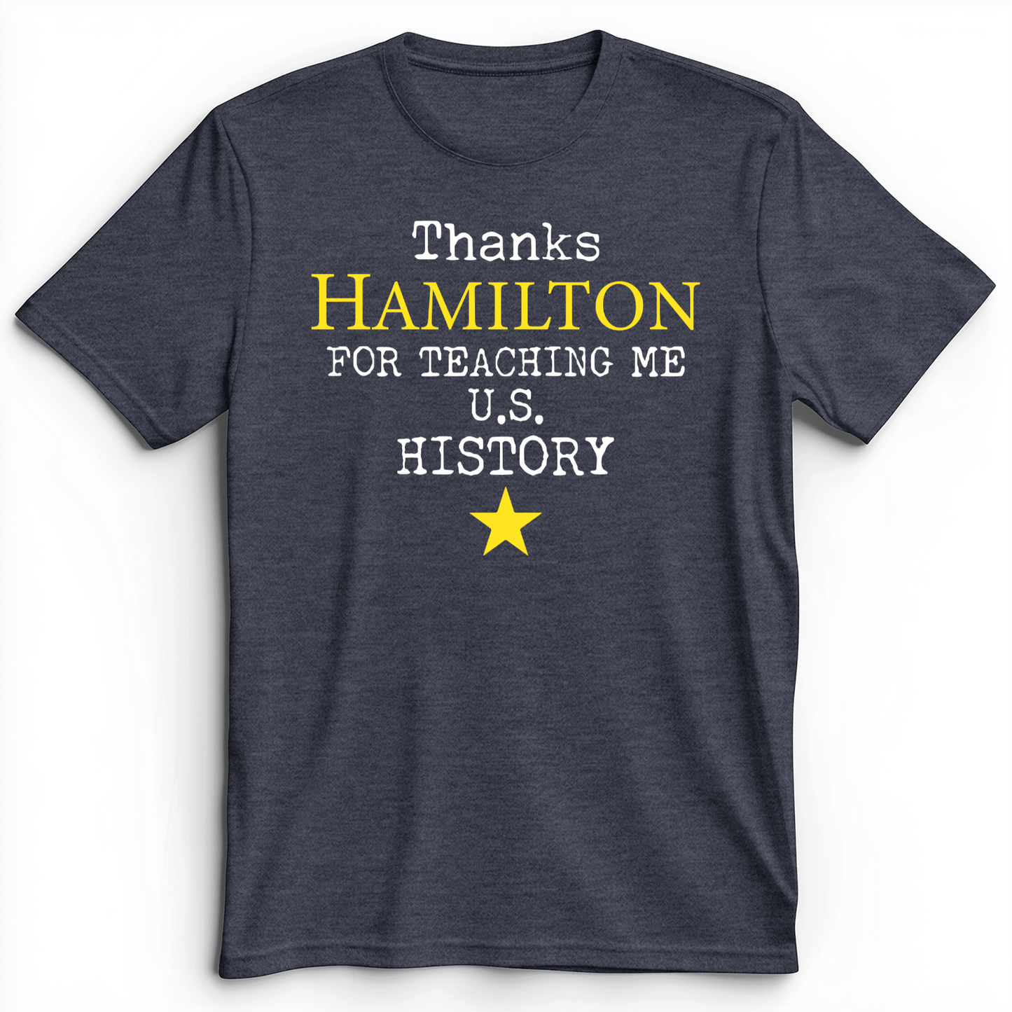 Thanks Hamilton Premium Tee Heather Navy / S