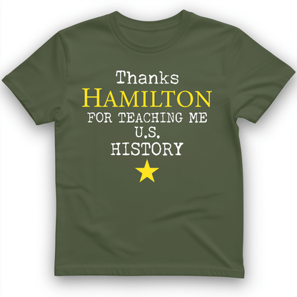 Thanks Hamilton T-Shirt Military Green / S