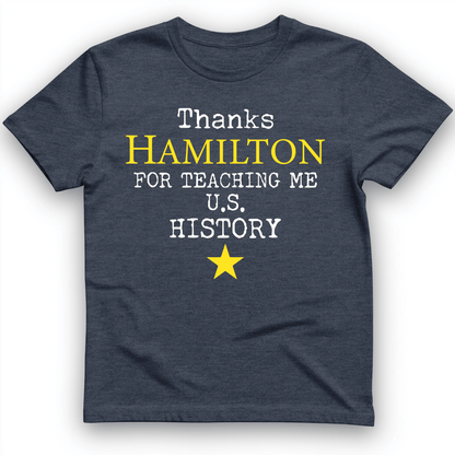 Thanks Hamilton T-Shirt Heather Navy / S