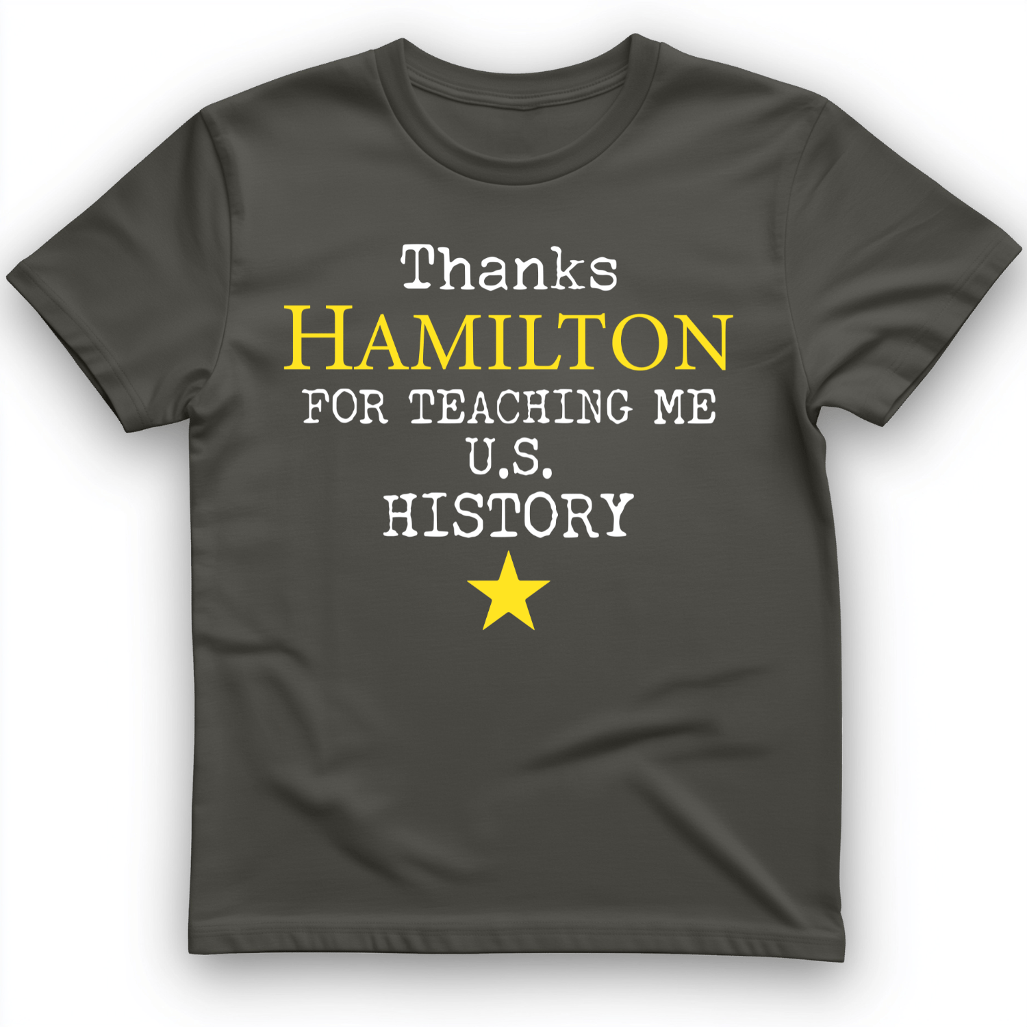 Thanks Hamilton T-Shirt Charcoal / S