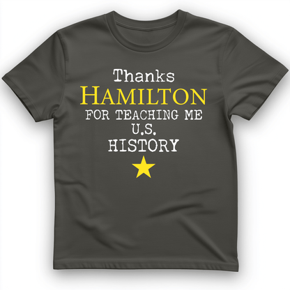 Thanks Hamilton T-Shirt Charcoal / S