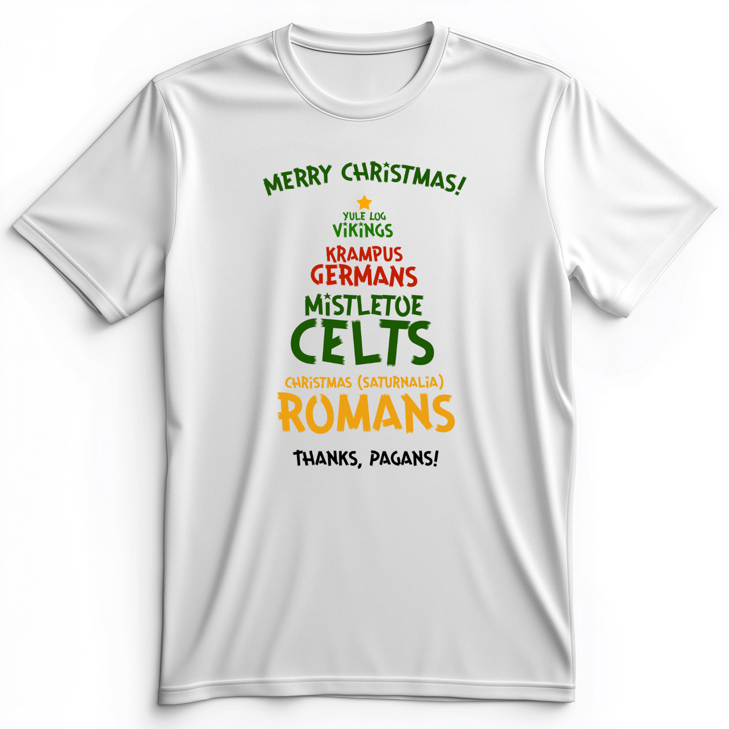 Thanks Pagans Premium Tee White / S