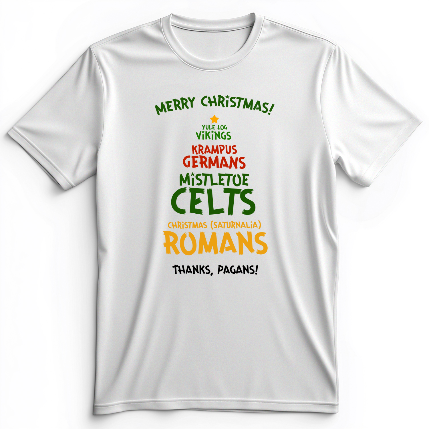 Thanks Pagans Premium Tee White / S