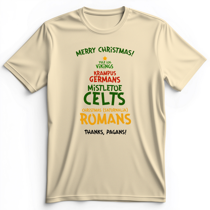 Thanks Pagans Premium Tee Natural / S