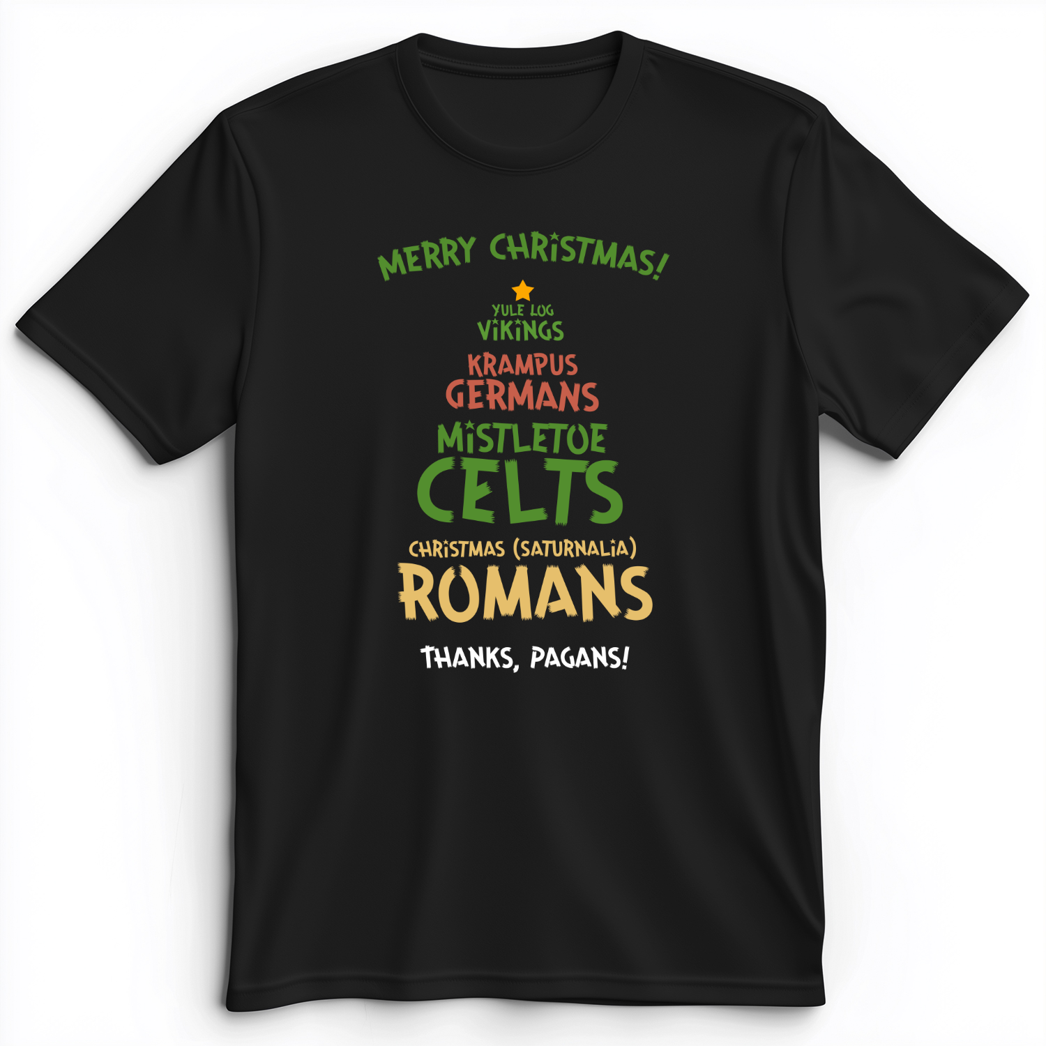 Thanks Pagans Premium Tee Black / S