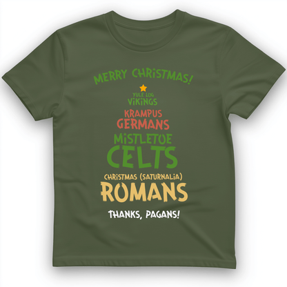 Thanks Pagans T-Shirt Military Green / S
