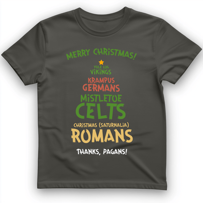 Thanks Pagans T-Shirt Charcoal / S