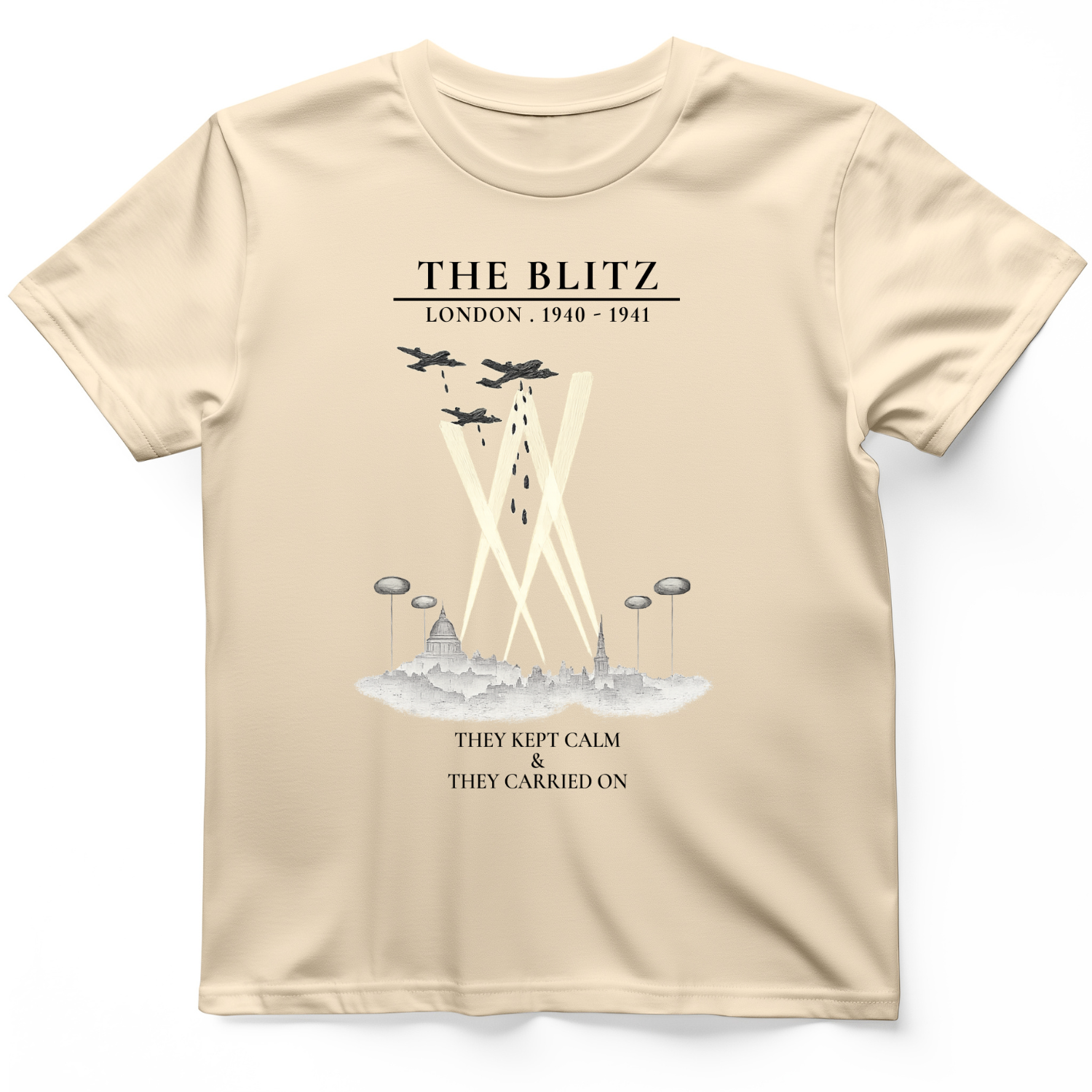 The Blitz T-Shirt Natural / S