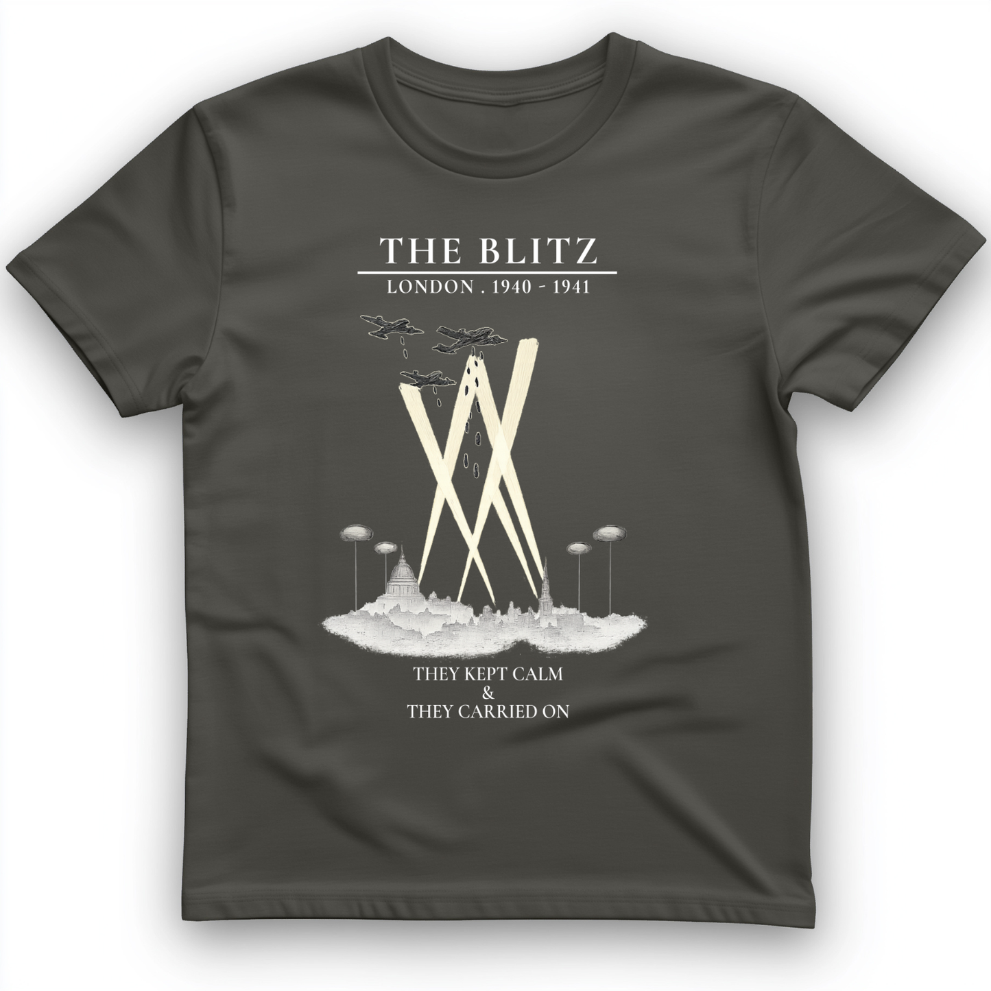 The Blitz T-Shirt Charcoal / S