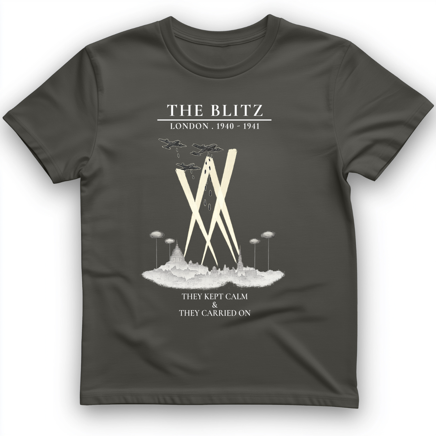 The Blitz T-Shirt Charcoal / S