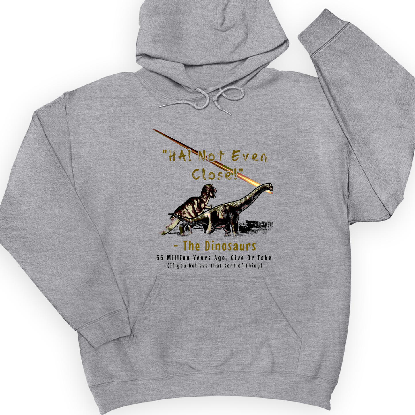 The Dinosaurs Hoodie Sport Grey / S