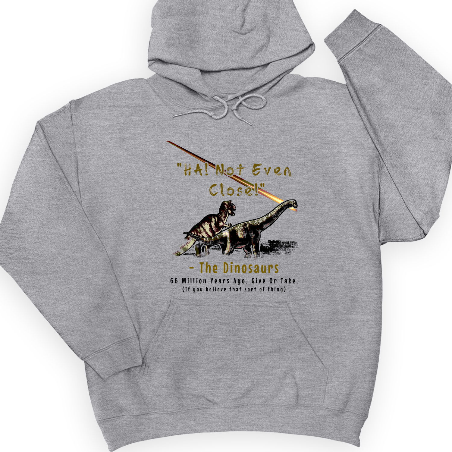 The Dinosaurs Hoodie Sport Grey / S