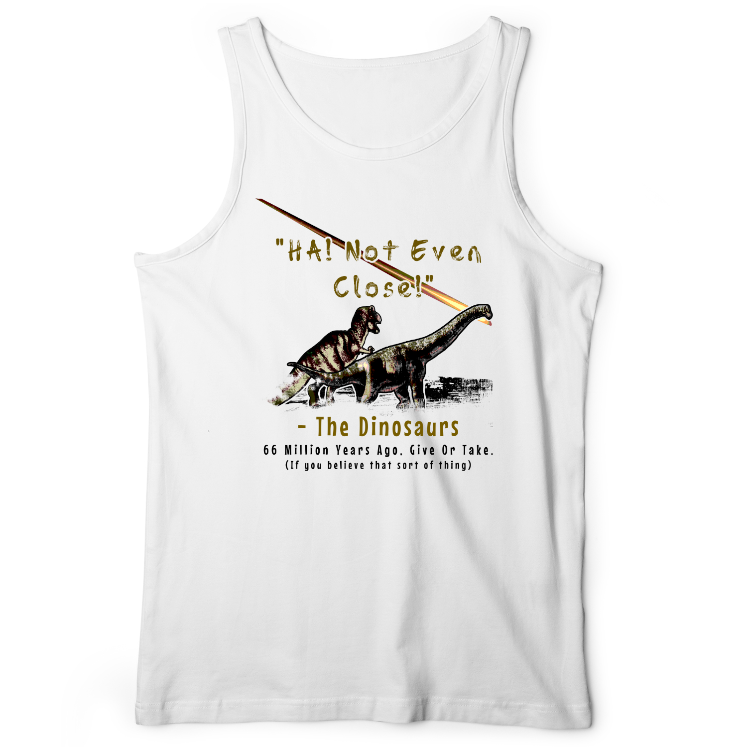 The Dinosaurs Tank White / XS