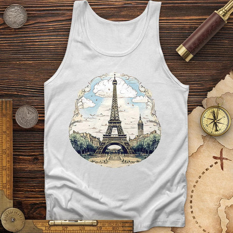 The Eiffel Tower Tank White / XS