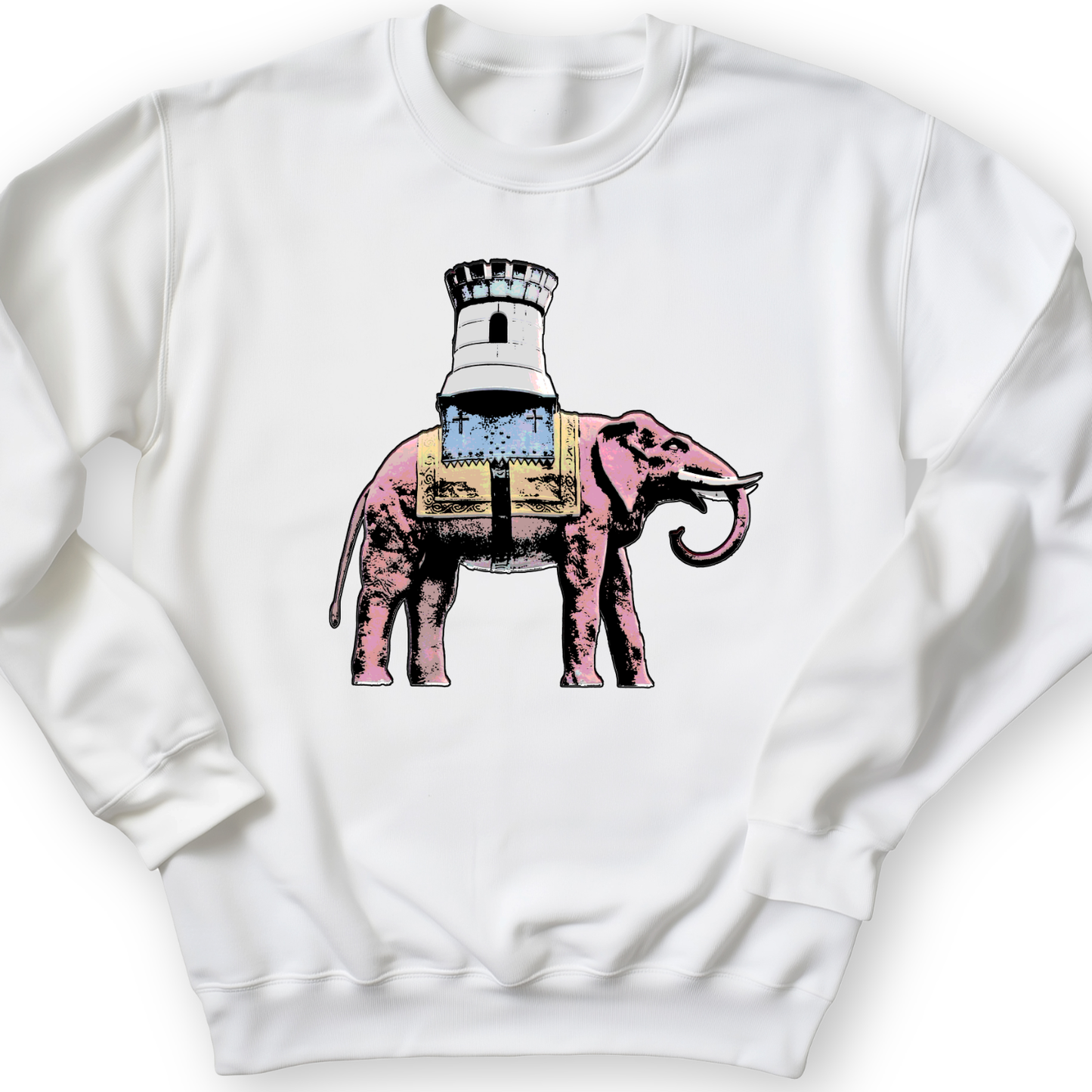 The Elephant And The Castle Crewneck White / S