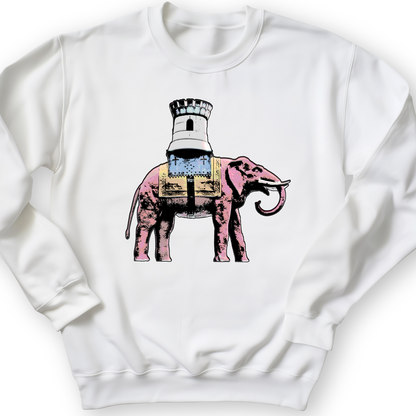 The Elephant And The Castle Crewneck White / S