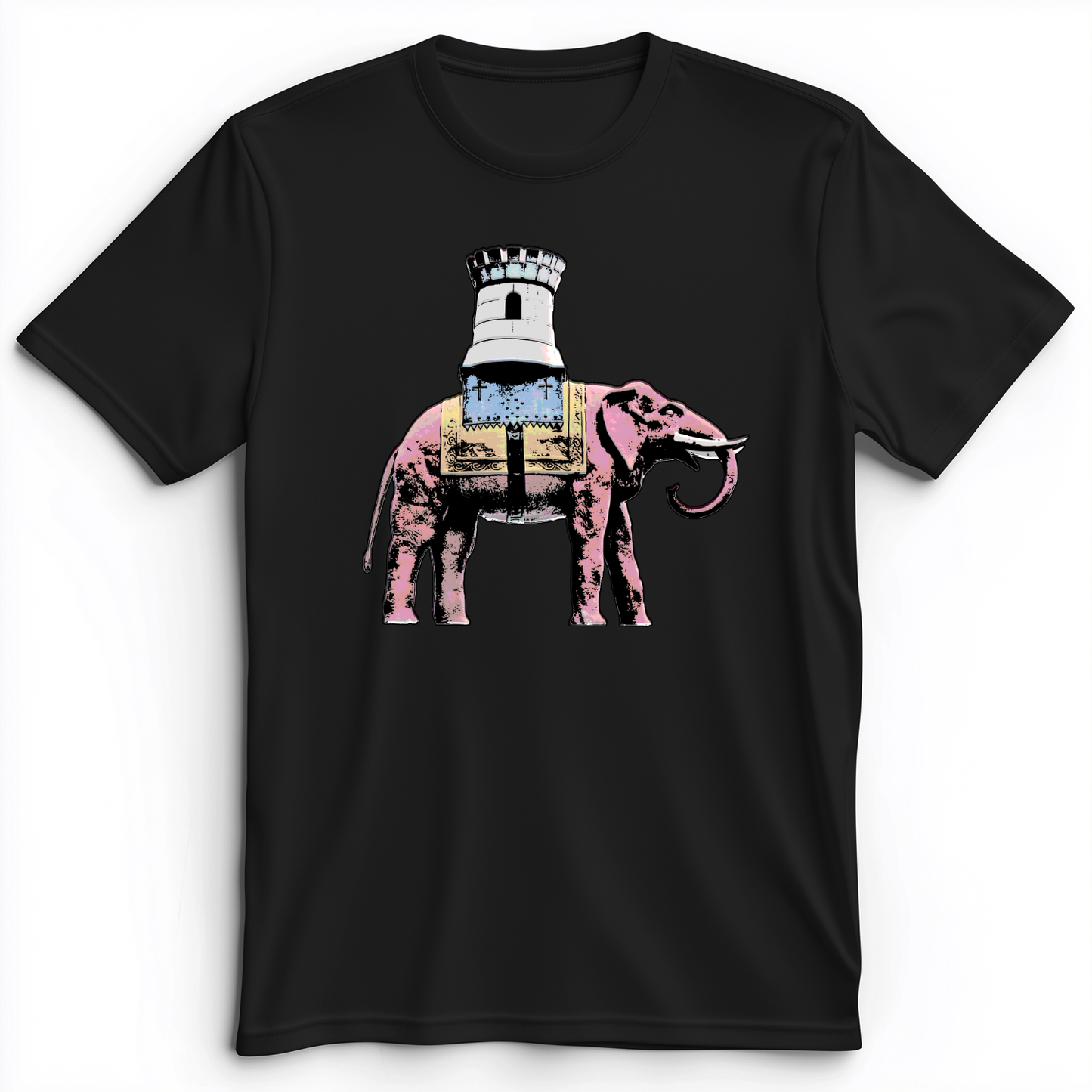 The Elephant And The Castle Premium Tee Black / S
