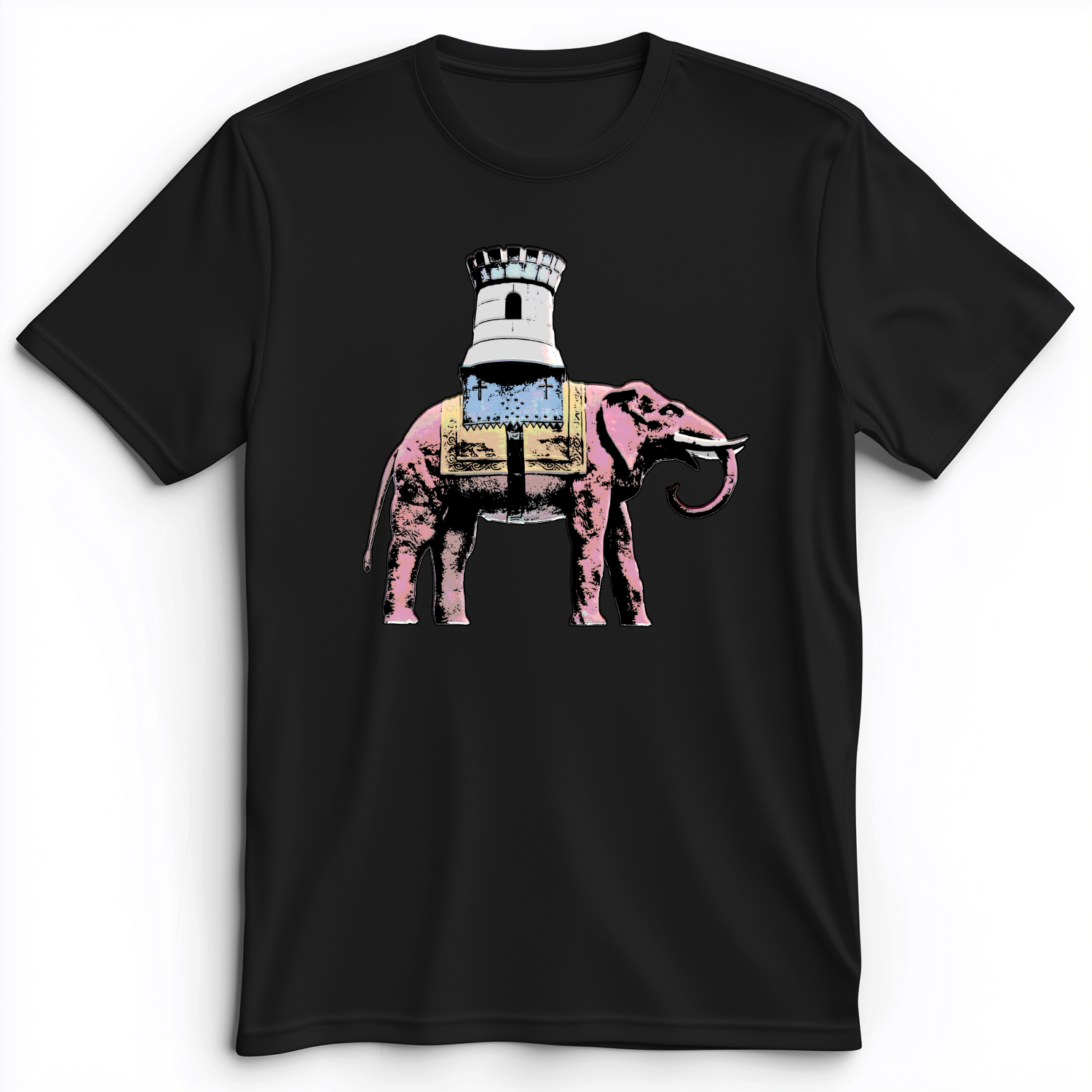 The Elephant And The Castle Premium Tee Black / S
