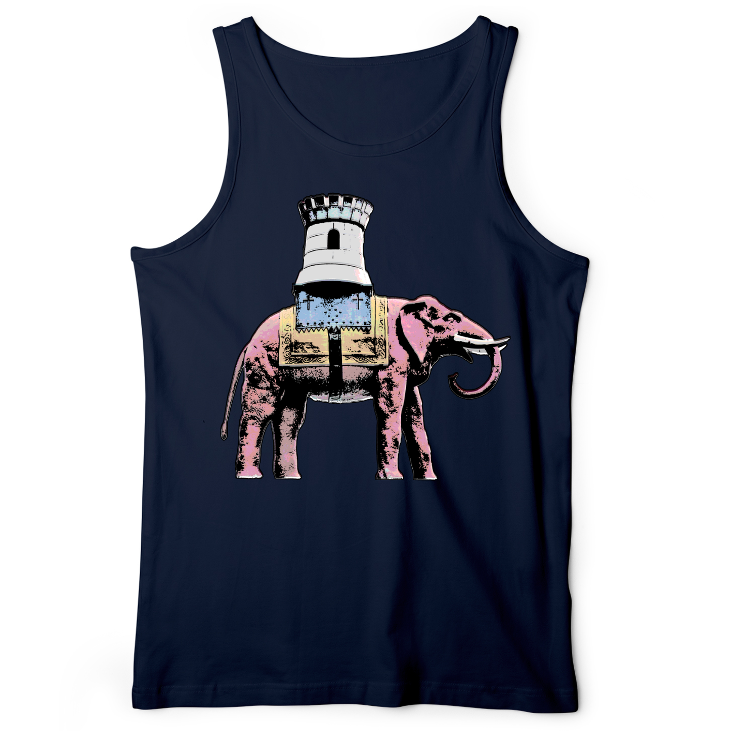 The Elephant And The Castle Tank Navy / XS