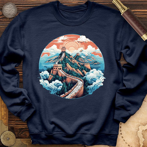 The Great Wall Crewneck Navy / S