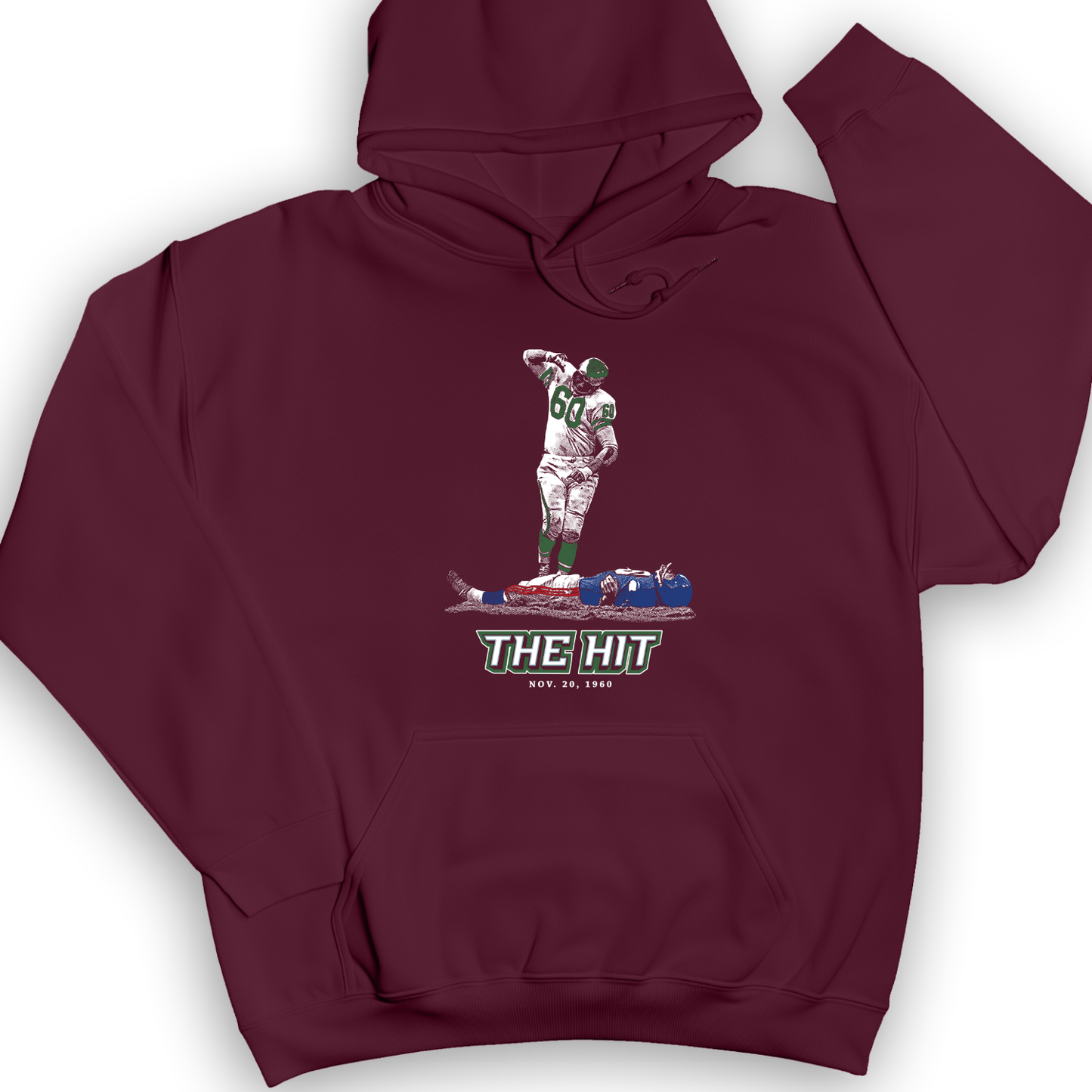 The Hit Hoodie Maroon / S